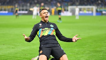 Alexis marca un gol y el Inter regresa a la cúspide de la Serie A