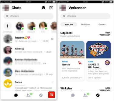 Facebook Messenger: así podría ser su nuevo diseño