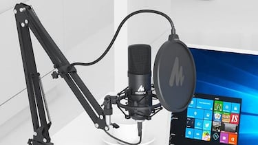 Crea contenido con el micrófono para podcast superventas