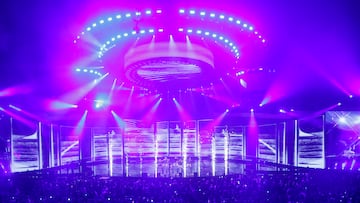 Vina del Mar, 24 de febrero 2026
El grupo Nmixx se presenta en el Festival de Vina del Mar 2026 durante la tercera noche del certamen
Sebastian Cisternas/ Aton Chile