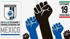 A un año del sismo, el gremio del deporte se unió por México