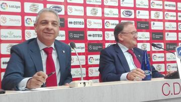 Moisés Israel se presenta como nuevo presidente del Numancia