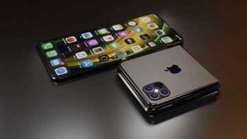 iPhone plegable, así podría ser el diseño de móvil de Apple