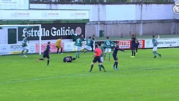 Real Madrid Castilla denied penalty despite kick in the balls