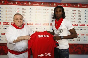 El delantero senegalés fichó por el Osasuna en la temporada 2011-12.