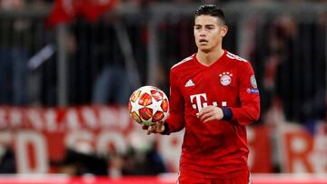 James Rodr&iacute;guez, volante del Bayern M&uacute;nich