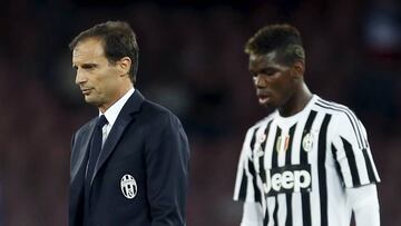 Allegri se resigna: "Pogba sigue siendo de la Juventus, pero..."