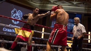 Ardy lanza un golpe de izquierdas ante Maravillita.