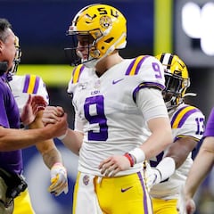 Joe Burrow debuta en el CFP ante los Sooners