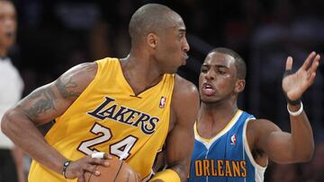 Kobe Bryant y Chris Paul.