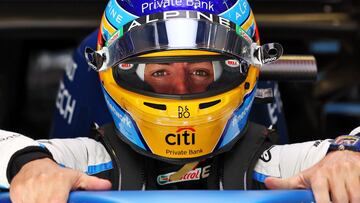 Fernando Alonso (Alpine). Spielberg, Austria. F1 2021.