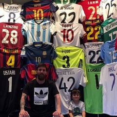Casillas, Raúl...y las decenas de camisetas de Messi en su museo
