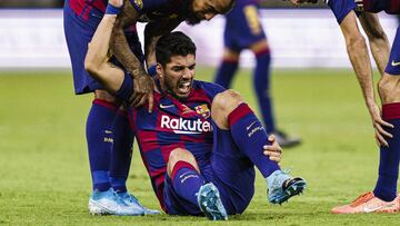 Luis Suárez pasará pruebas para ver si está recuperado