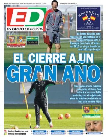 Portadas de la prensa mundial