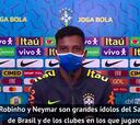 Rodrygo: "Siempre he tenido la carga de ser el nuevo Neymar"