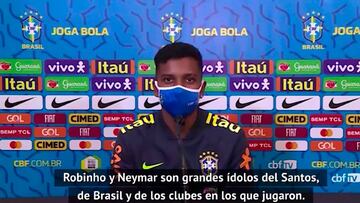 Rodrygo: "Siempre he tenido la carga de ser el nuevo Neymar"