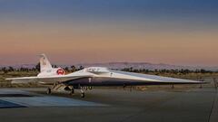 La NASA presenta el X-59, un avión supersónico y silencioso que revolucionará la industria aerocomercial