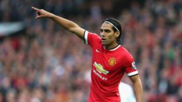 6. Radamel Falcao ha jugado poco y nada en Manchester United pero los 18.5 millones de euros lo dejan entre los más cotizados.