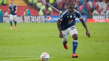 Millonarios revive gracias a un gol de Eliser en Manizales