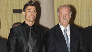 Del Bosque no duda: "Cristiano, el mejor de la historia del Madrid"