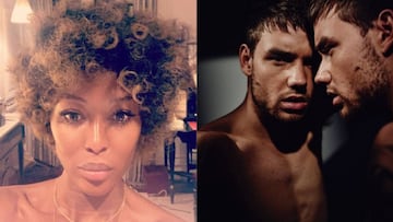 Liam Peyne y Naomi Campbell han estado coqueteando