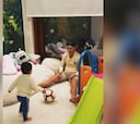 El hijo de Cristiano demuestra su destreza con el balón: su padre más que orgulloso