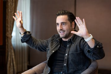 David Bustamante: No voy al Bernabu porque me pongo muy nervioso y soy un energmeno