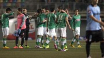 Audax logró un agónico triunfo frente a Deportes Iquique.