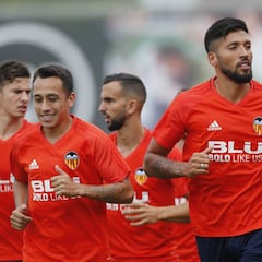 Garay no entrena con el Valencia después del interés del Spartak