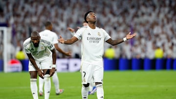 25/02/26 PARTIDO CHAMPIONS LEAGUE
REPESCA DIECISEISAVOS VUELTA
REAL MADRID - BENFICA
SEGUNDO GOL VINICIUS 2-1 ALEGRIA