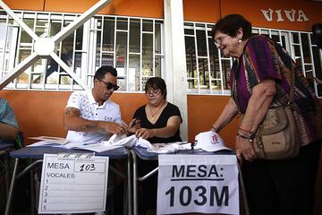 El día de Esteban Paredes como vocal de mesa en Maipú