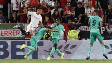 22/09/19 PARTIDO PRIMERA DIVISION SEVILLA - REAL MADRID CASEMIRO LUCAS OCAMPOS