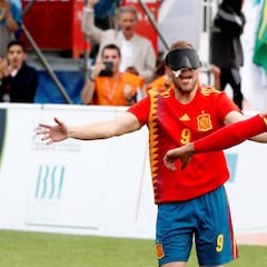 España ya está en cuartos del Mundial de Fútbol para ciegos