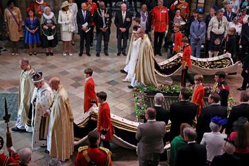 Ceremonia de corronación de Carlos III y Camila