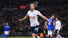 Kane breaks Sheringham's Premier League record for Spurs
