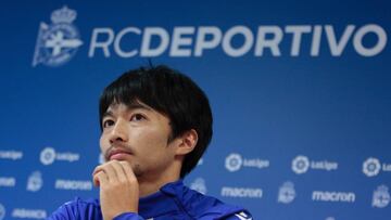 Gaku está feliz en el Deportivo