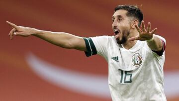 Héctor Herrera: "Los que no tenemos tantos minutos no es porque no nos entreguemos"