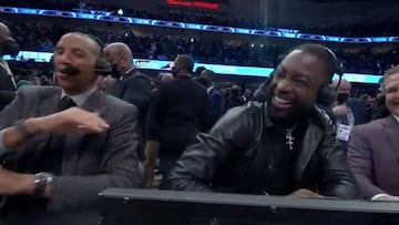 Lo que hizo Wade justo al acabar el concurso de mates se hizo TT en USA al instante