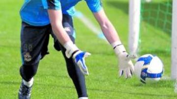 <b>REFUERZO. </b>Fabricio reconoció ayer que le gustaría recalar en el Hércules la próxima temporada.