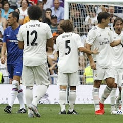 Raúl y Morientes fueron héroes en el Corazón Classic Match