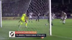 Recital en el área: todos los goles de Germán Cano en 2020