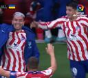 Historia de LaLiga en el Metropolitano: primera vez que se le celebra un gol así