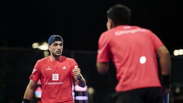 Galán y Chingotto no dieron opciones a Arroyo y Alonso.