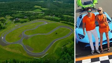 Un empresario americano tiene un circuito de F1... ¡en su jardín!