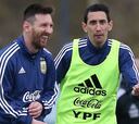 Messi, Paredes y Di María se suman a los entrenamientos de Argentina