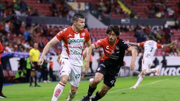 during the game Atlas vs Necaxa, corresponding to Round 17 of the Torneo Apertura 2023 of the Liga BBVA MX, at Jalisco Stadium, on November 10, 2023.
<br><br>
durante el partido Atlas vs Necaxa, correspondiente a la Jornada 17 del Torneo Apertura 2023 de la Liga BBVA MX, en el Estadio Jalisco, el 10 de Noviembre de 2023