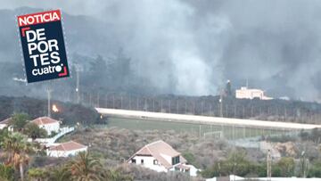 La lava del Cumbre Vieja destruye un campo de fútbol con más de 50 años de historia