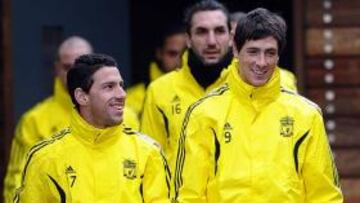<b>REGRESA AL TRABAJO. </b>Torres se entrenará hoy con el Liverpool.