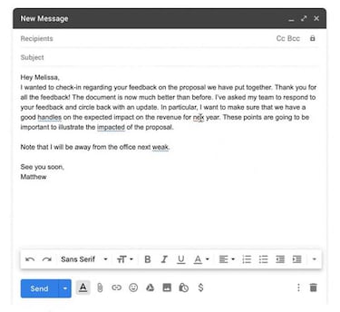 Fallas mucho al escribir en Gmail, pronto esto no será un problema