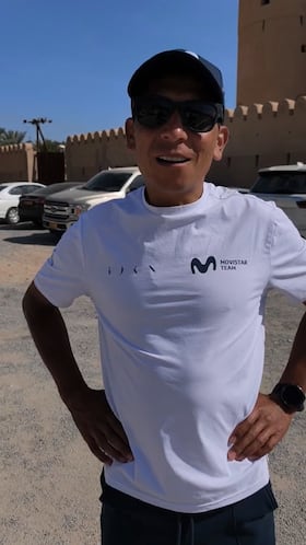 Nairo elogia a Pescador tras el Tour de Omán.